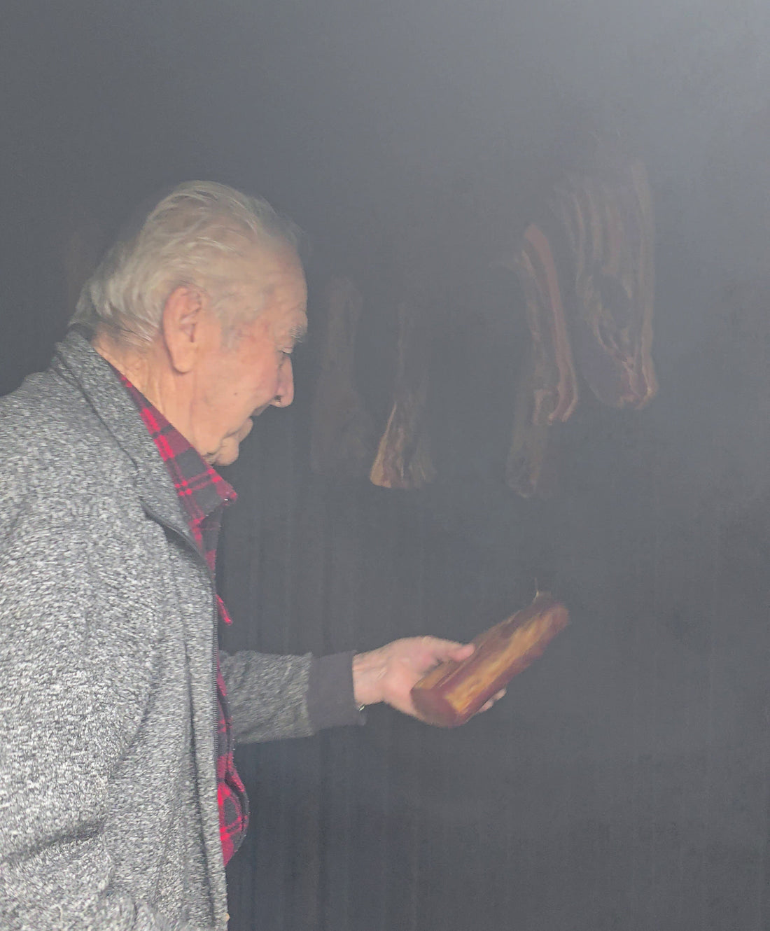 The smoker, the pasta, and a side of the family I'd never seen