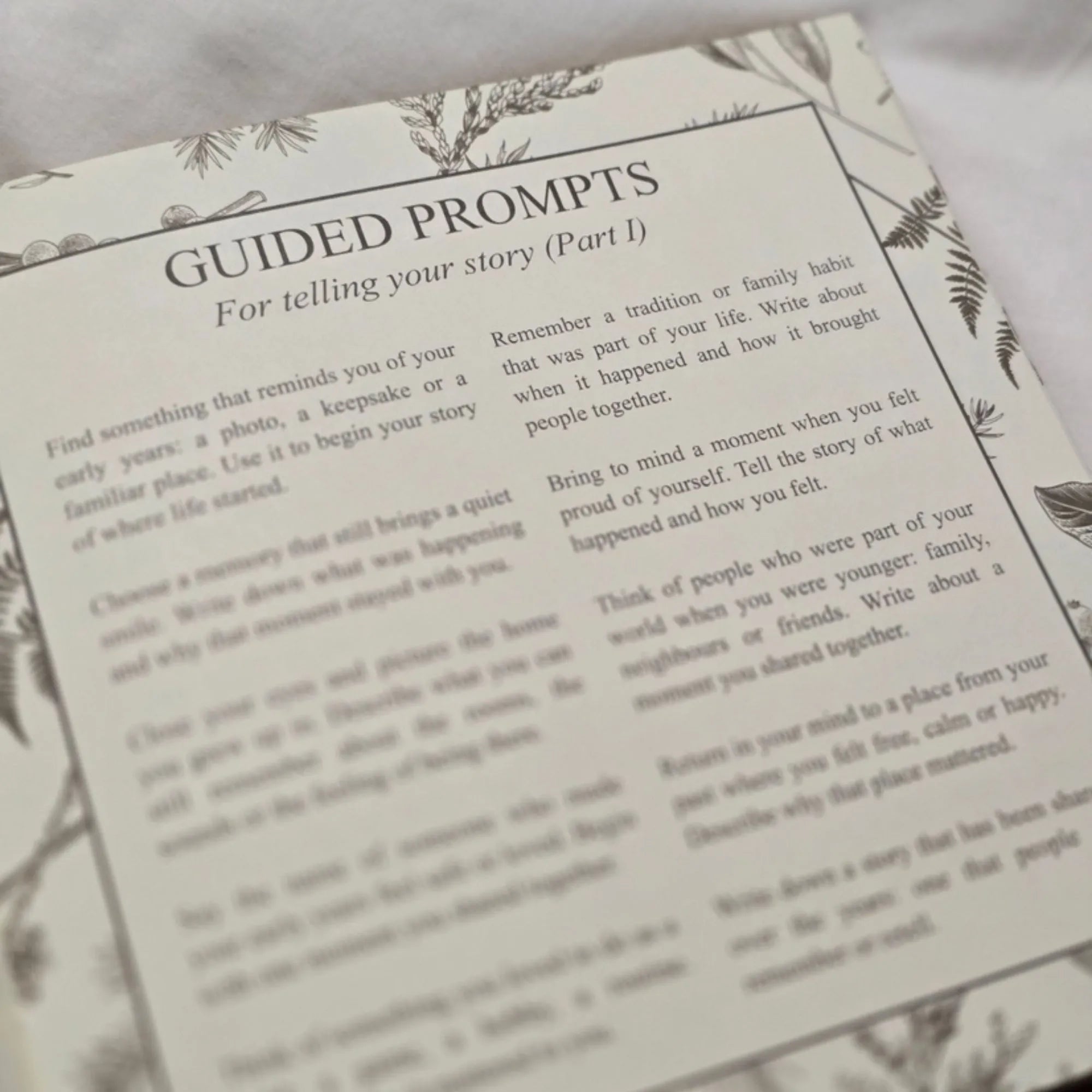 Story Keepsake Journal