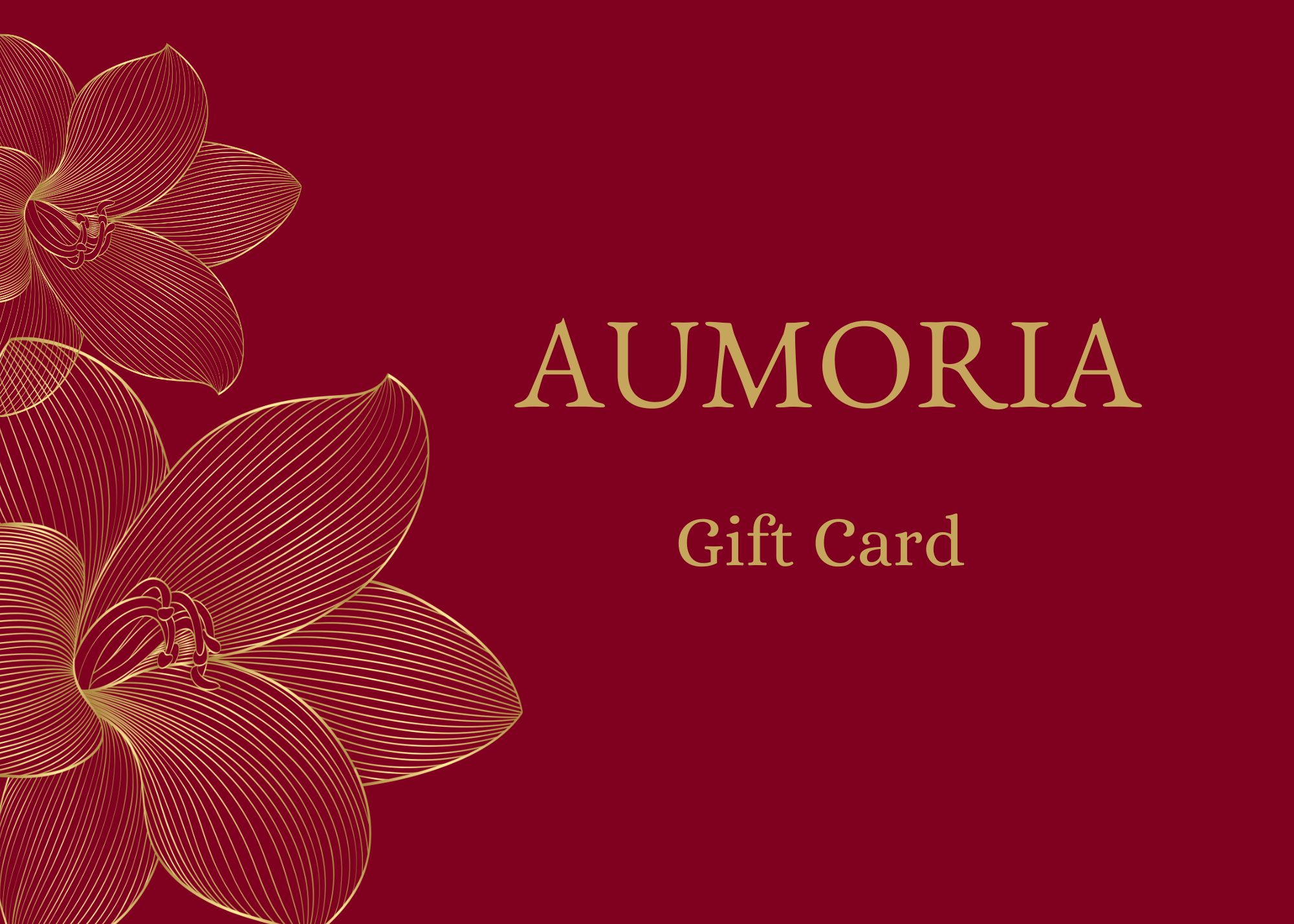 Aumoria Gift Card